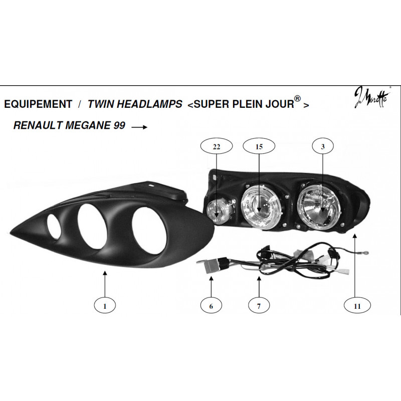 Spare Parts Renault Megane 2